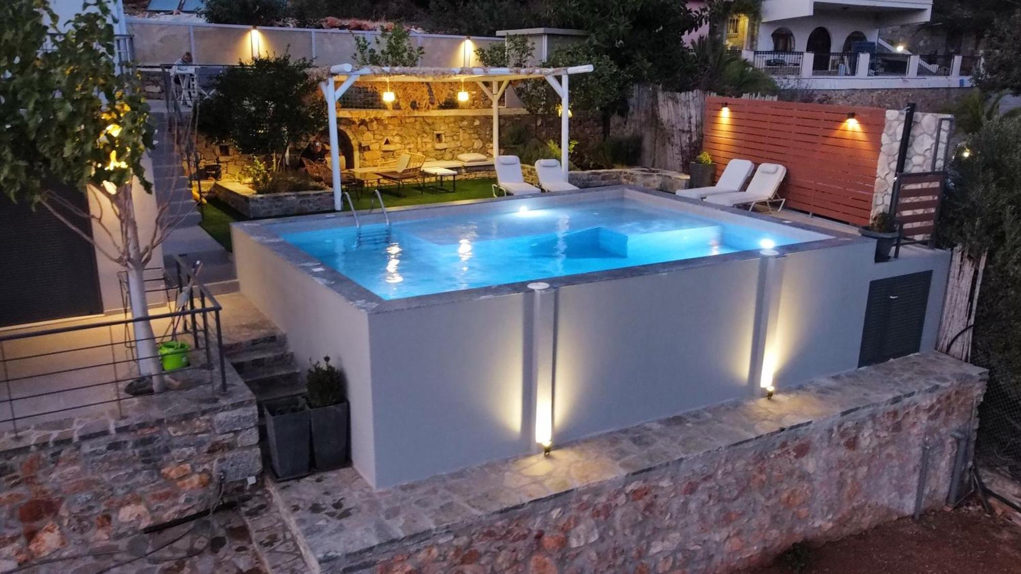 Vathi Spiros Villas Agios Nikolaos  Luaran gambar