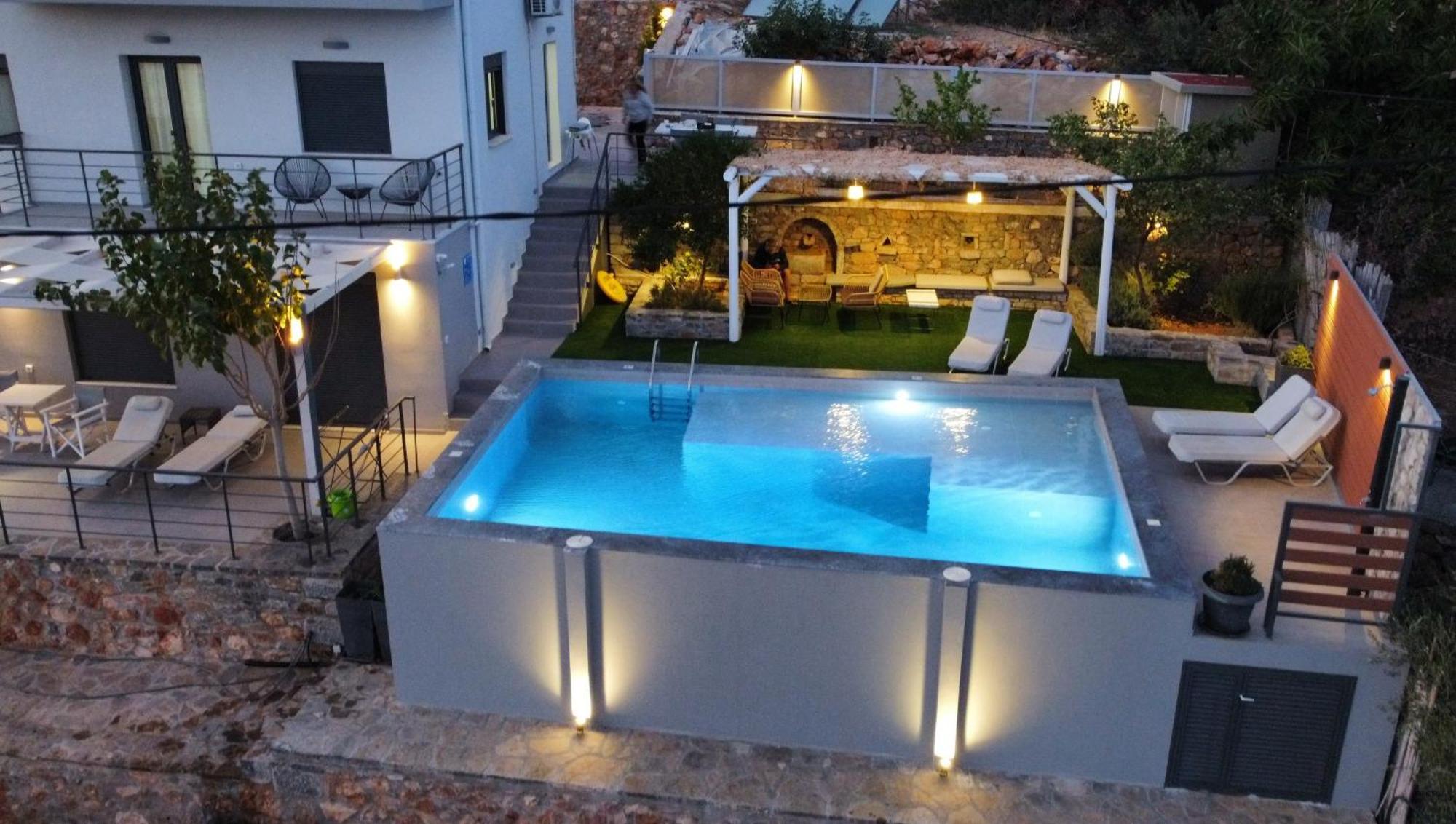 Vathi Spiros Villas Agios Nikolaos  Luaran gambar